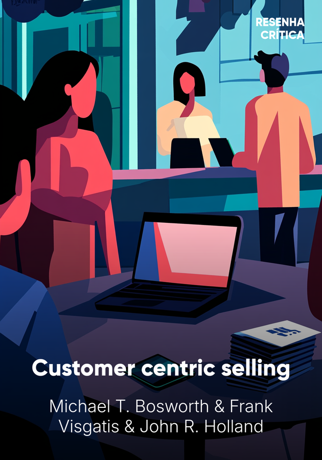 Capa do livro Customer centric selling, de Frank Visgatis — resumo e resenha crítica no 12min