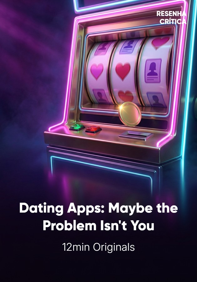 Book cover of Dating Apps: Maybe the Problem Isn't You by 12min Originals — critical summary review on 12min