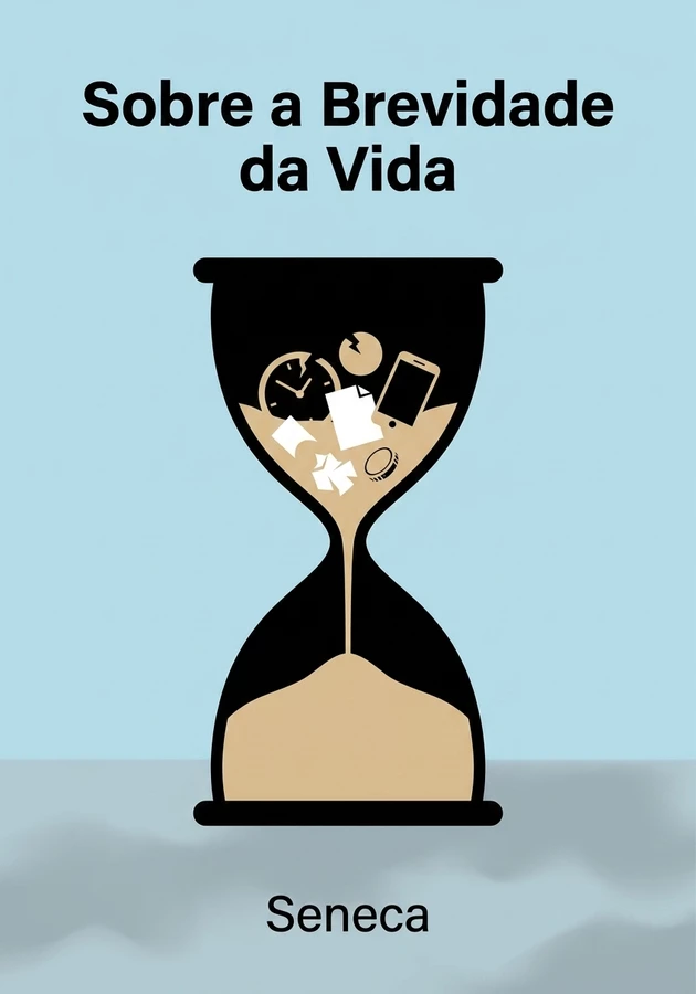Capa do livro Sobre a Brevidade da Vida, de Seneca — resumo e resenha crítica no 12min