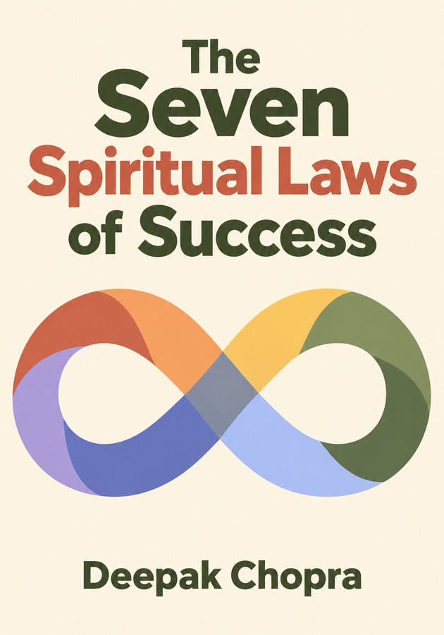 Book cover of The Seven Spiritual Laws of Success by Deepak Chopra — critical summary review on 12min