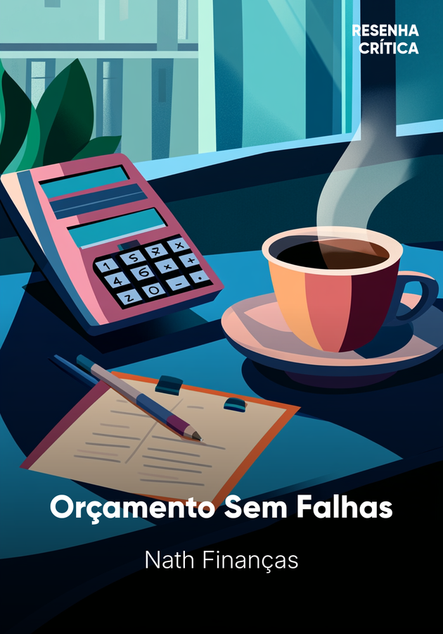 Capa do livro Orçamento Sem Falhas, de Nath Finanças — resumo e resenha crítica no 12min