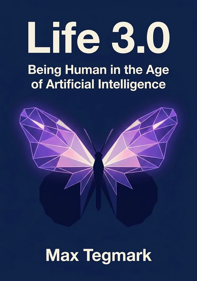 Book cover of Life 3.0 by Max Tegmark — critical summary review on 12min
