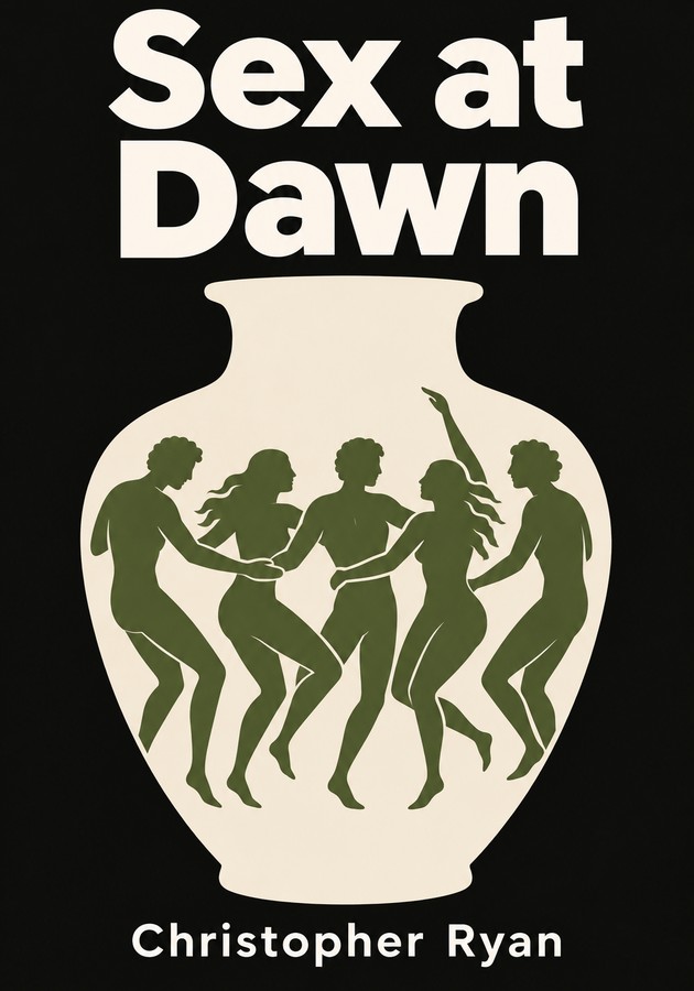 Book cover of Sex at Dawn by Christopher Ryan — critical summary review on 12min