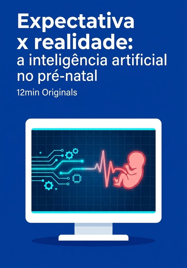 Capa do livro Expectativa x realidade: a inteligência artificial no pré-natal, de 12min Originals — resumo e resenha crítica no 12min