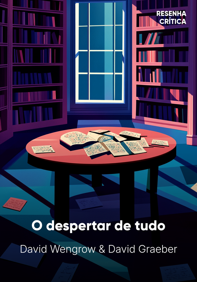 Capa do livro O despertar de tudo, de David Graeber & David Wengrow — resumo e resenha crítica no 12min