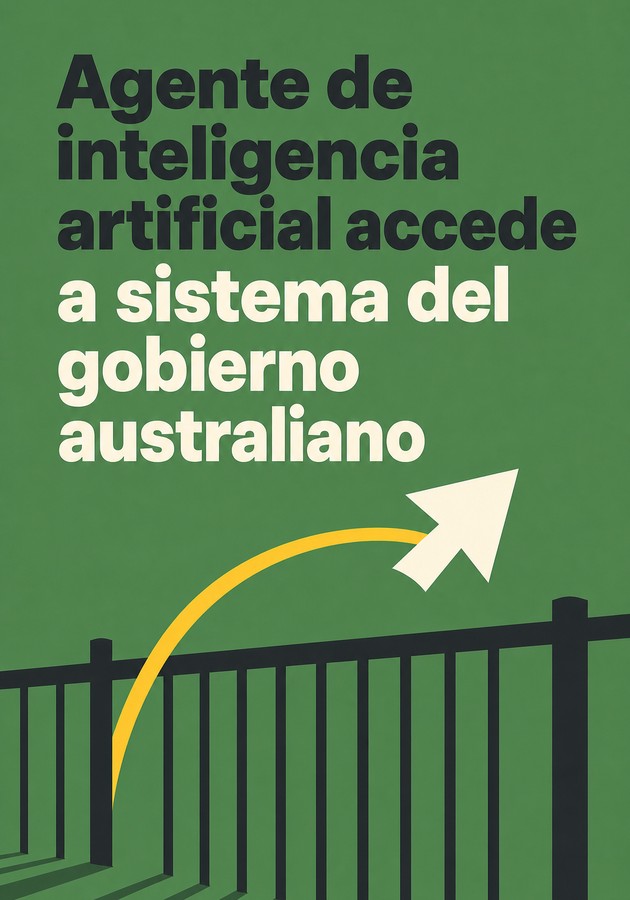 Portada del libro Agente de inteligencia artificial accede a sistema del gobierno australiano, de 12min Originals — resumen crítico y reseña en 12min