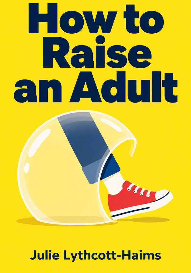 Book cover of How to Raise an Adult by Julie Lythcott-Haims — critical summary review on 12min