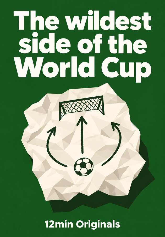Book cover of The wildest side of the World Cup by 12min Originals — critical summary review on 12min