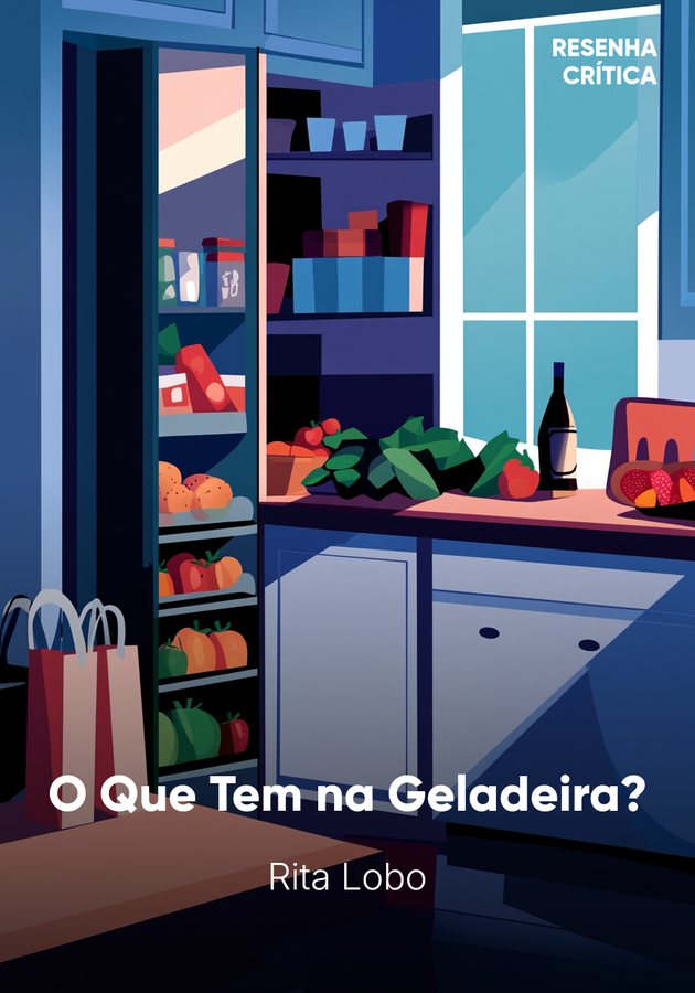 Capa do livro O Que Tem na Geladeira?, de Rita Lobo — resumo e resenha crítica no 12min