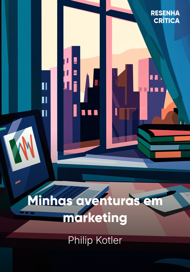 Capa do livro Minhas aventuras em marketing, de Philip Kotler — resumo e resenha crítica no 12min