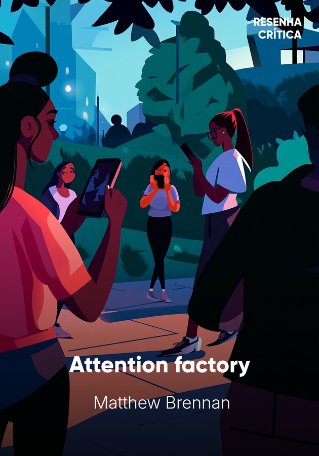 Capa do livro Attention factory, de  Matthew Brennan — resumo e resenha crítica no 12min