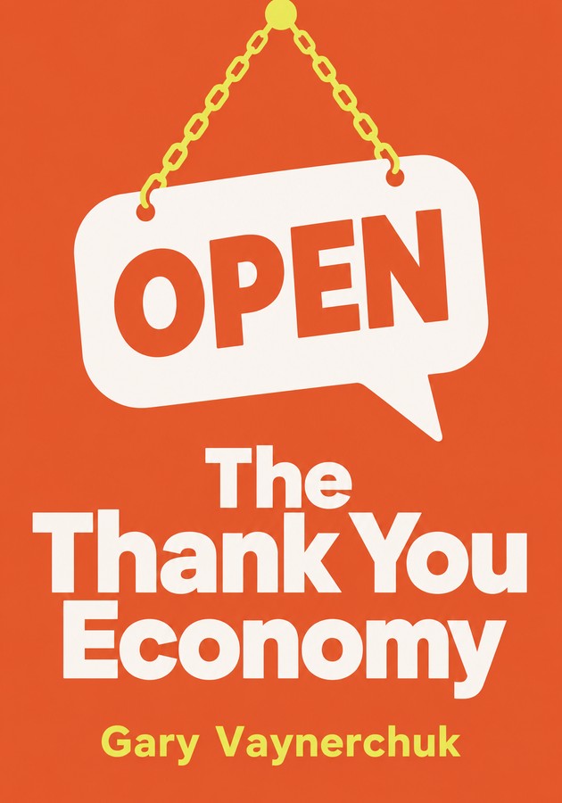 Book cover of The Thank You Economy by Gary Vaynerchuk — critical summary review on 12min