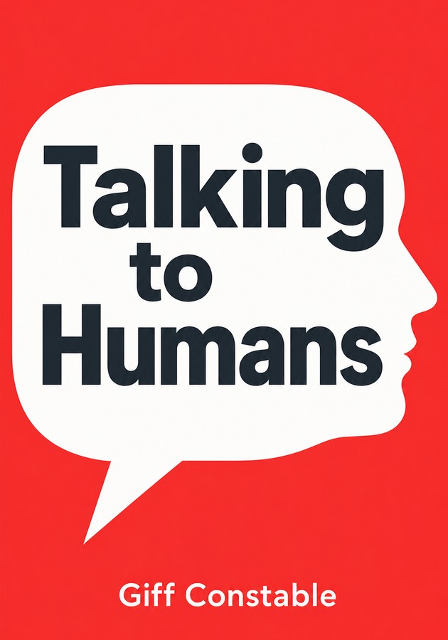 Capa do livro Talking to Humans, de Giff Constable — resumo e resenha crítica no 12min