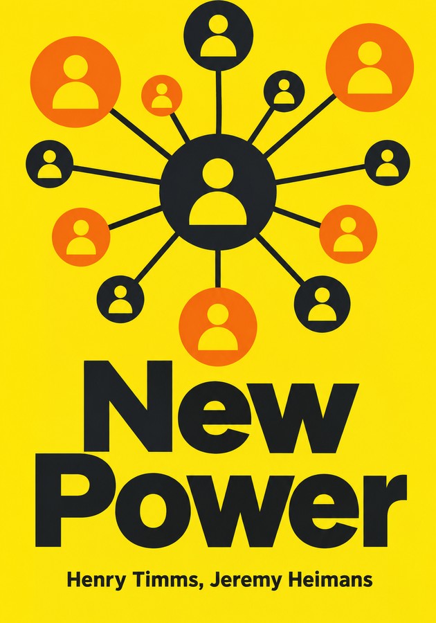 Book cover of New Power by Jeremy Heimans — critical summary review on 12min