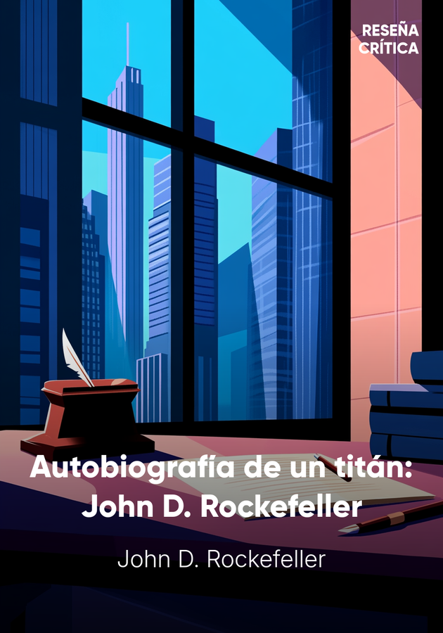 Portada del libro Autobiografía de un titán: John D. Rockefeller, de John D. Rockefeller — resumen crítico y reseña en 12min