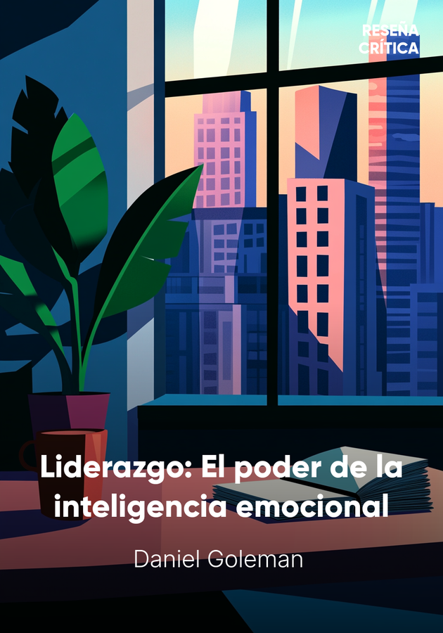 Portada del libro Liderazgo: El poder de la inteligencia emocional, de Daniel Goleman  — resumen crítico y reseña en 12min