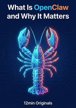 Book cover of What Is OpenClaw and Why It Matters by 12min Originals — critical summary review on 12min