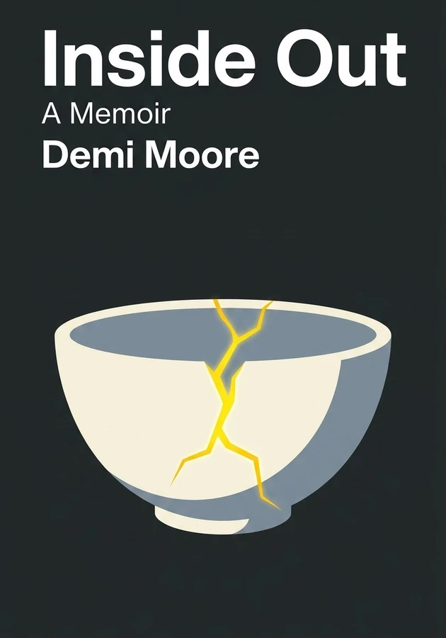 Book cover of Inside Out by Demi Moore — critical summary review on 12min