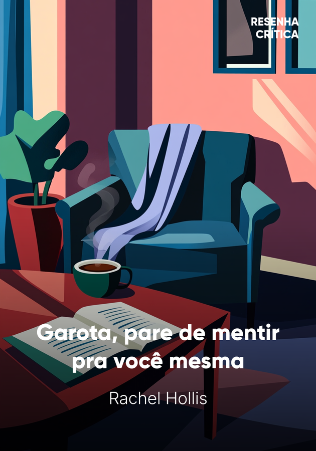 Capa do livro Garota, pare de mentir pra você mesma, de Rachel Hollis — resumo e resenha crítica no 12min