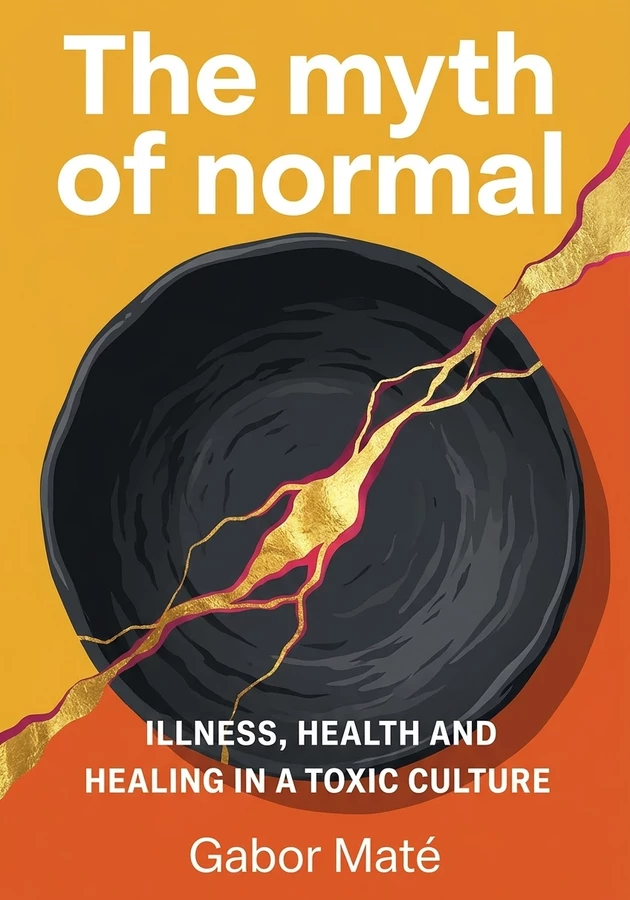 Capa do livro The myth of normal, de Gabor Maté — resumo e resenha crítica no 12min