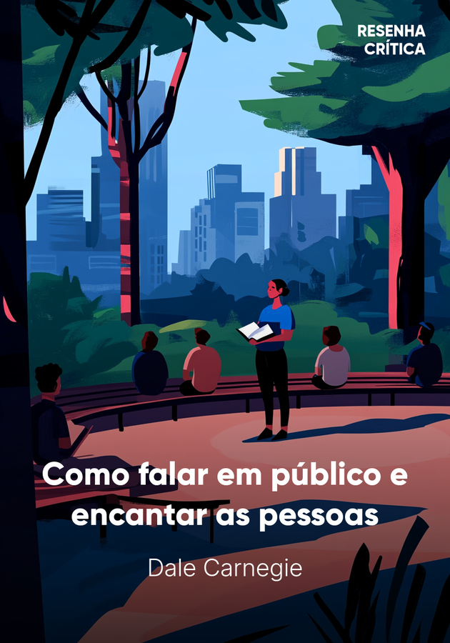 Capa do livro Como falar em público e encantar as pessoas, de Dale Carnegie — resumo e resenha crítica no 12min