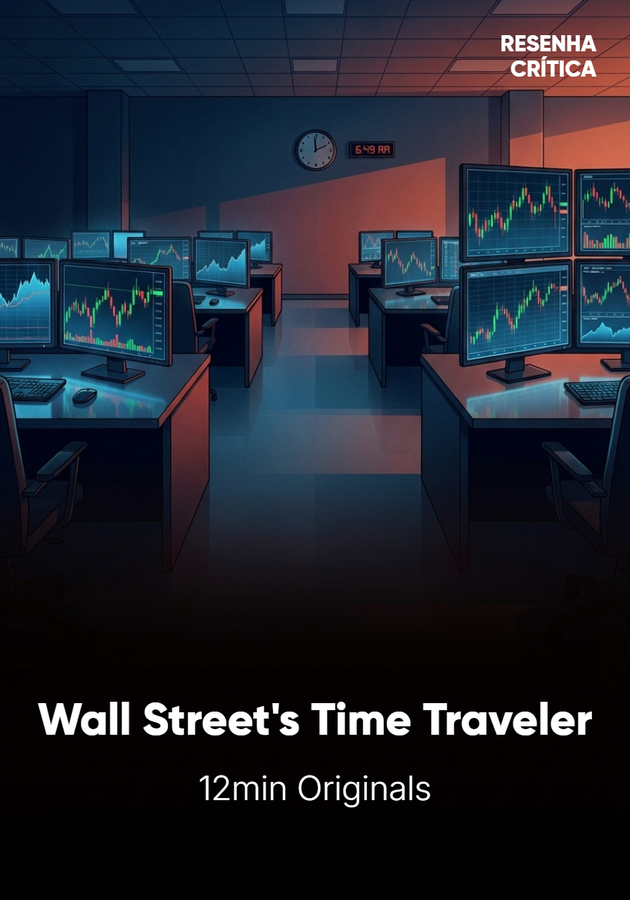 Book cover of Wall Street's Time Traveler by 12min Originals — critical summary review on 12min