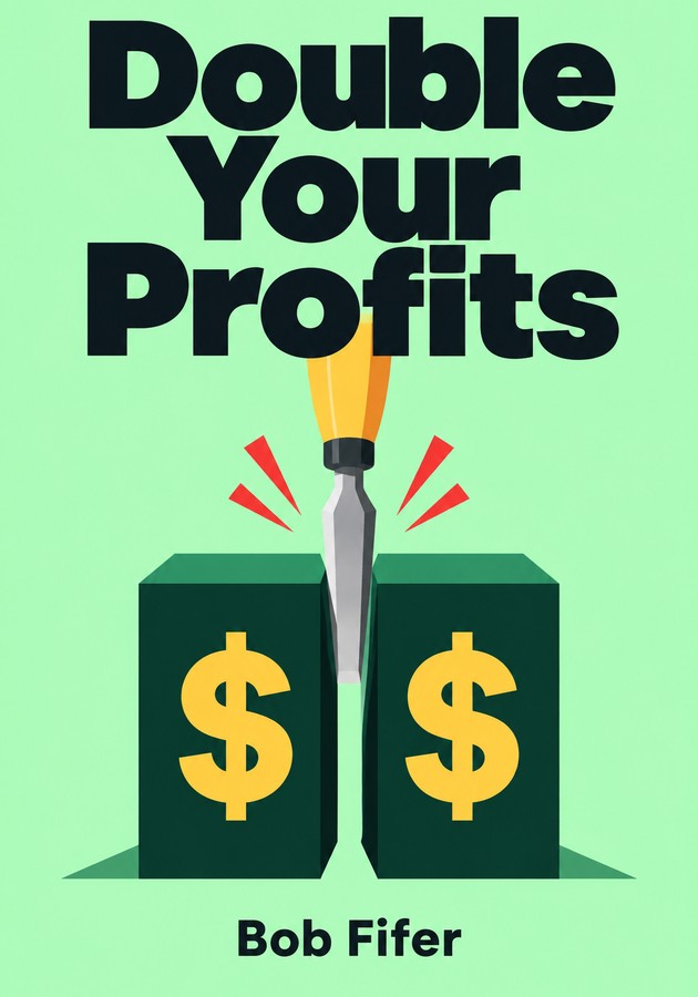 Book cover of Double Your Profits by Bob Fifer — critical summary review on 12min