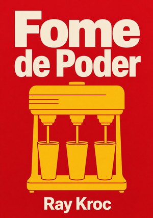 Capa do livro Fome de Poder, de Ray Kroc — resumo e resenha crítica no 12min