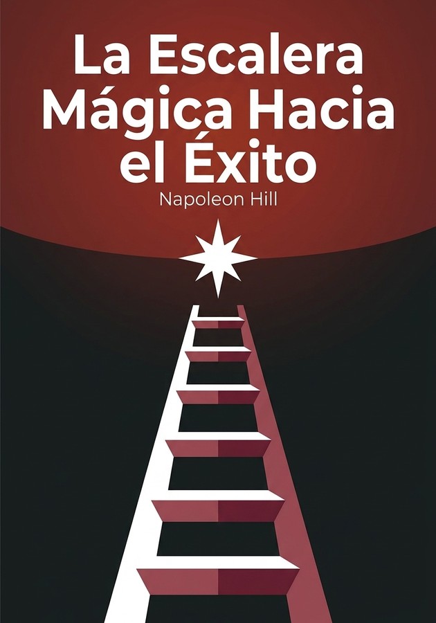 Portada del libro La Escalera Mágica Hacia el Éxito, de Napoleon Hill — resumen crítico y reseña en 12min