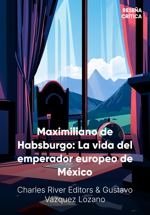 Portada del libro Maximiliano de Habsburgo: La vida del emperador europeo de México, de Charles River Editors & Gustavo Vázquez Lozano — resumen crítico y reseña en 12min