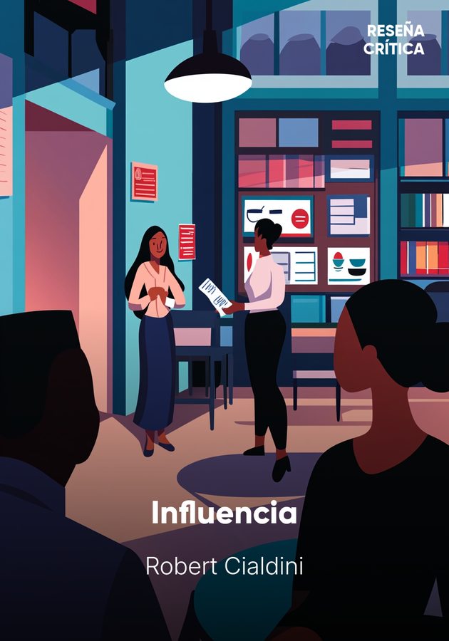 Portada del libro Influencia, de Robert Cialdini — resumen crítico y reseña en 12min