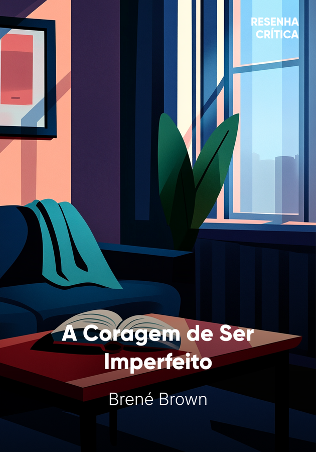Capa do livro A Coragem de Ser Imperfeito, de Brené Brown — resumo e resenha crítica no 12min
