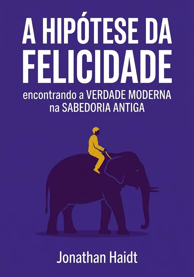 Capa do livro A Hipótese da Felicidade, de Jonathan Haidt — resumo e resenha crítica no 12min