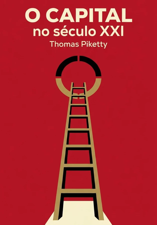 Capa do livro O Capital no Século XXI, de Thomas Piketty — resumo e resenha crítica no 12min