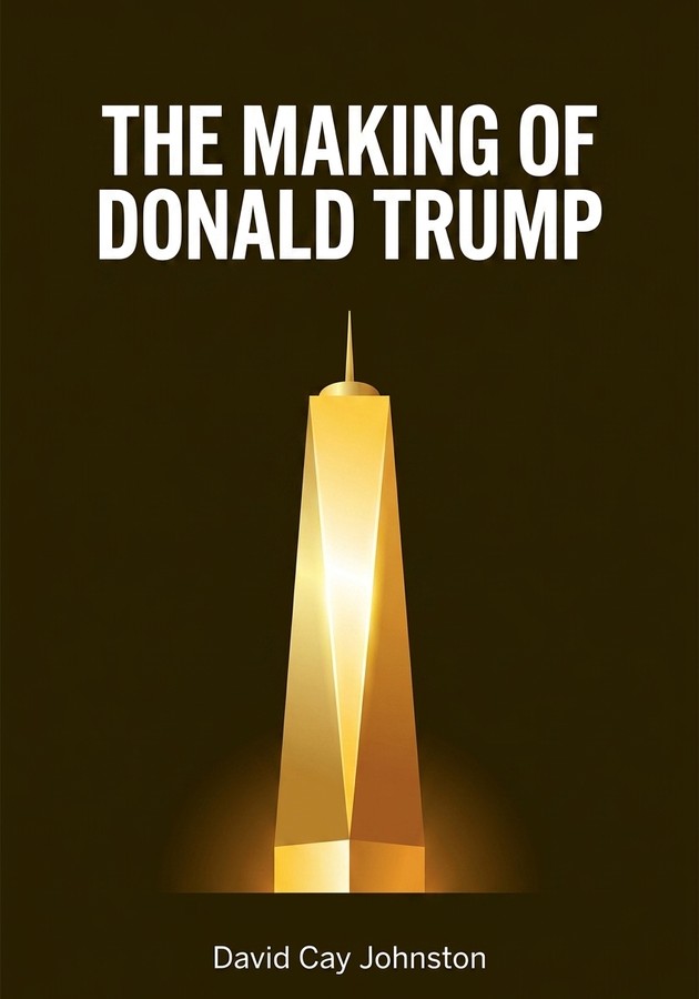 Capa do livro The Making of Donald Trump, de David Cay Johnston — resumo e resenha crítica no 12min