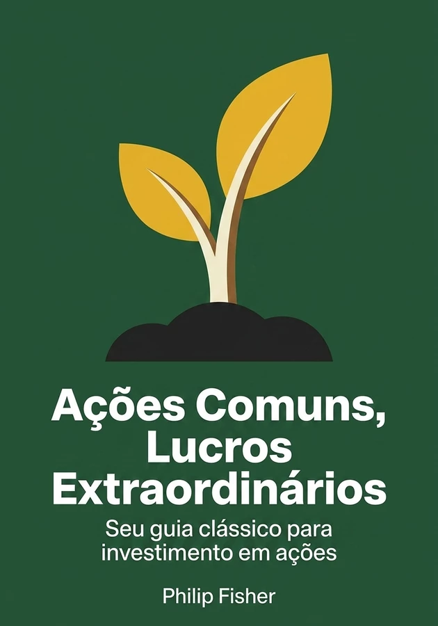 Capa do livro Ações Comuns, Lucros Extraordinários, de Philip Fisher — resumo e resenha crítica no 12min