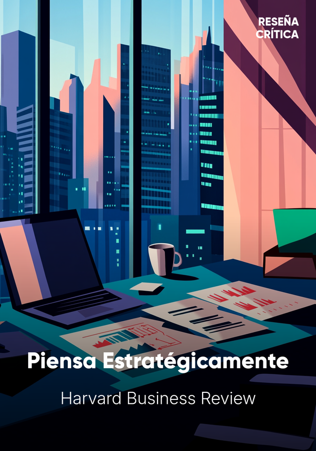 Portada del libro Piensa Estratégicamente, de Harvard Business Review — resumen crítico y reseña en 12min