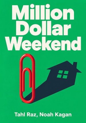 Book cover of Million Dollar Weekend by Tahl Raz & Noah Kagan — critical summary review on 12min