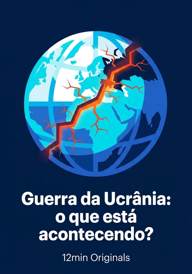 Capa do livro Guerra da Ucrânia: o que está acontecendo?, de 12min Originals — resumo e resenha crítica no 12min