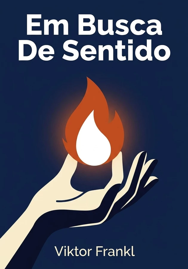 Capa do livro Em Busca De Sentido, de Viktor Frankl — resumo e resenha crítica no 12min