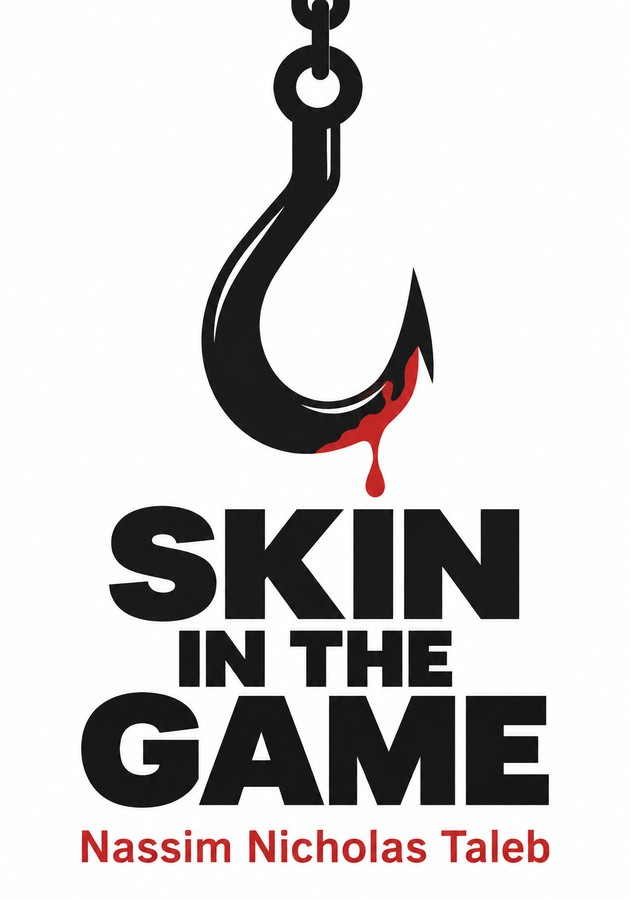 Book cover of Skin in the Game by Nassim Nicholas Taleb — critical summary review on 12min