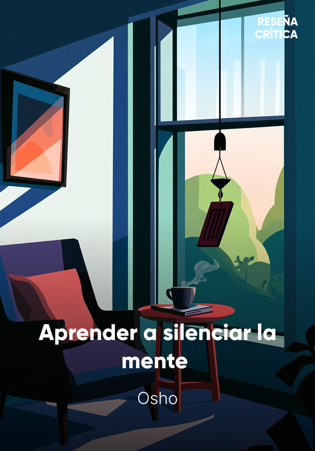 Portada del libro Aprender a silenciar la mente , de Osho — resumen crítico y reseña en 12min