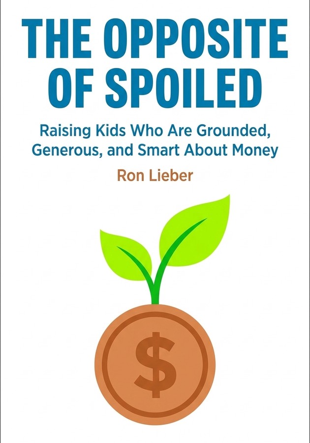 Book cover of The Opposite of Spoiled by Ron Lieber — critical summary review on 12min