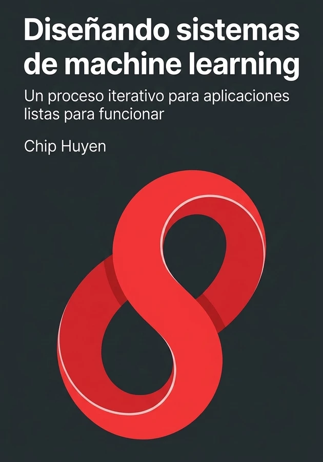 Portada del libro Diseñando sistemas de machine learning, de Chip Huyen — resumen crítico y reseña en 12min