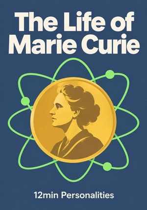 Book cover of The Life of Marie Curie by 12min Personalities — critical summary review on 12min