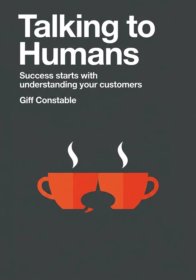Capa do livro Talking to Humans, de Giff Constable — resumo e resenha crítica no 12min