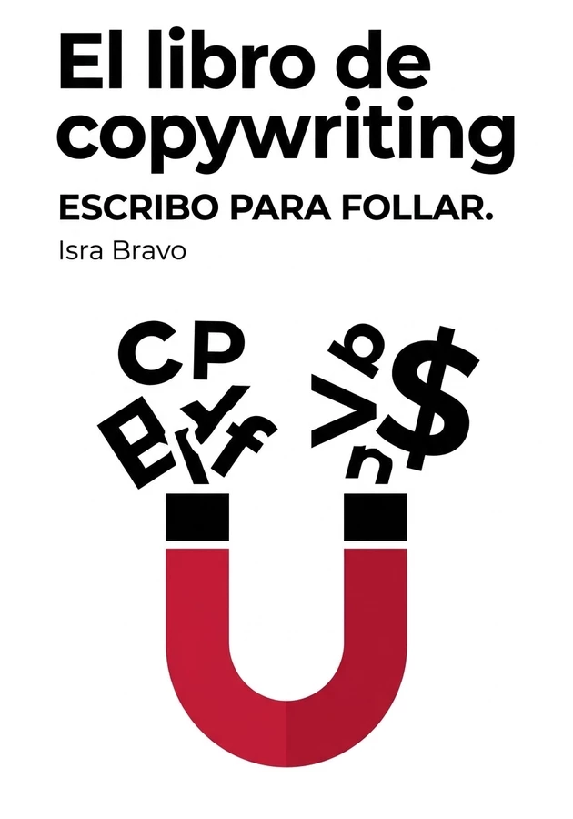 Portada del libro El libro de copywriting, de Isra Bravo — resumen crítico y reseña en 12min