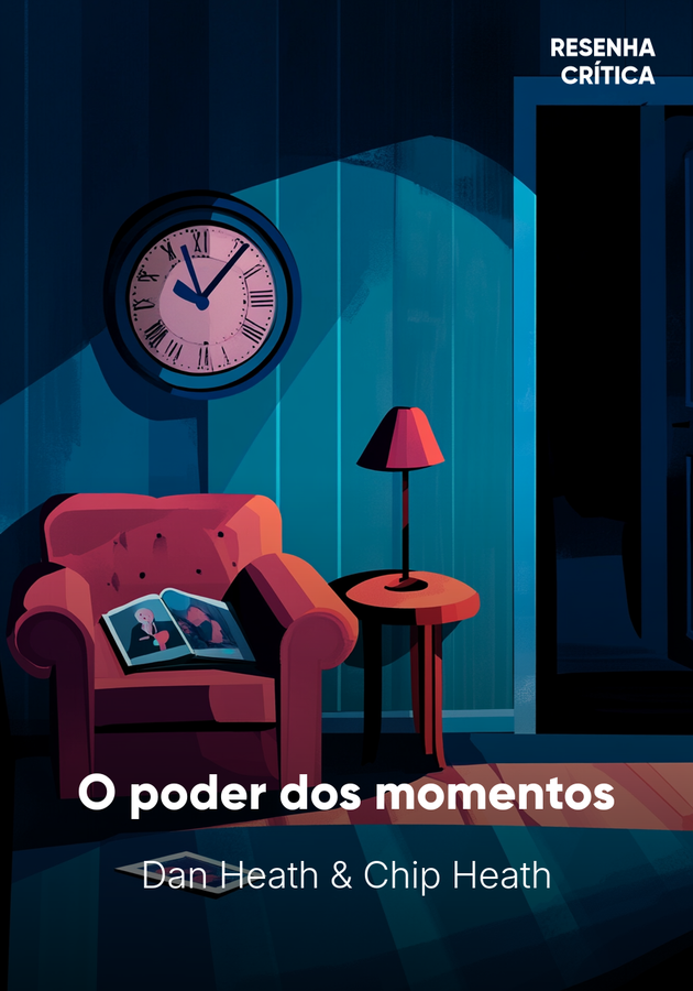 Capa do livro O poder dos momentos, de Chip Heath — resumo e resenha crítica no 12min