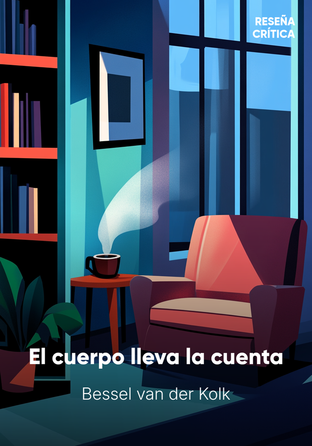 Portada del libro El cuerpo lleva la cuenta, de Bessel van der Kolk — resumen crítico y reseña en 12min