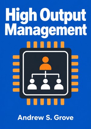 Book cover of High Output Management by Andrew S. Grove — critical summary review on 12min